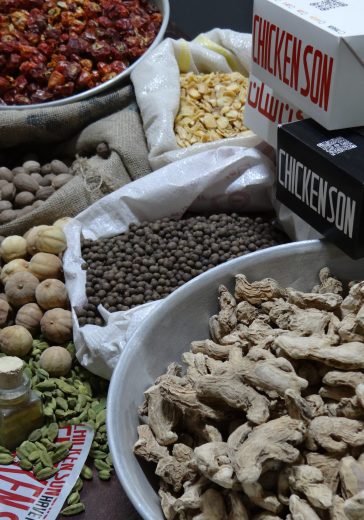 چیکن سان ادویه