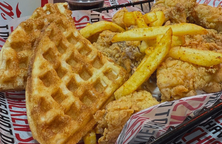 چیکن سان فیش اند چیپس